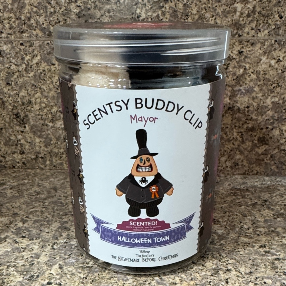 Disney Scentsy Buddy Clip - Halloween Town Scented Nightmare Before Christmas